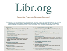 Tablet Screenshot of libr.org